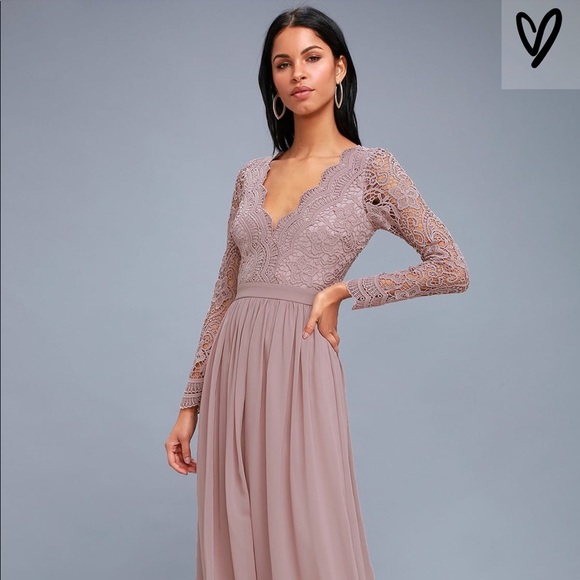 awaken my love black long sleeve lace maxi dress